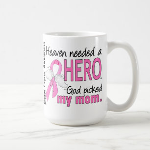 Heaven had een Hero Mam Breast Cancer nodig Koffiemok