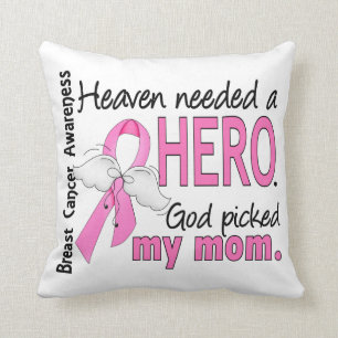 Heaven had een Hero Mam Breast Cancer nodig Kussen