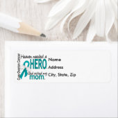 Heaven had een Hero Mam Ovarian Cancer nodig Etiket (Insitu)