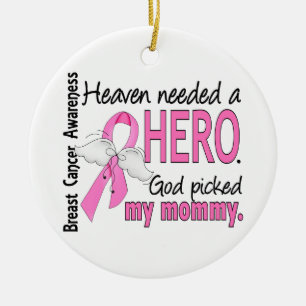 Heaven had een Hero mammie borstkanker nodig Keramisch Ornament