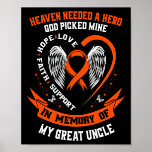 Heaven had een Hero nodig die mijn grote oom Leu h Poster