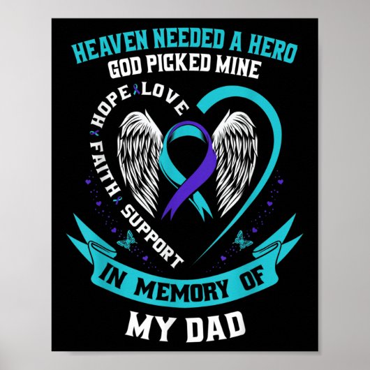 Heaven had een Hero nodig die mijn vader zelfmoord Poster (Voorkant)