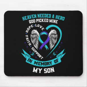 Heaven had een Hero nodig die mijn zoon zelfmoord  Muismat