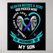Heaven had een Hero nodig die mijn zoon zelfmoord  Poster (Voorkant)