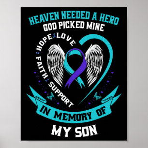 Heaven had een Hero nodig die mijn zoon zelfmoord Poster