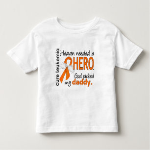 Heaven had een Hero papa leukemie nodig Kinder Shirts