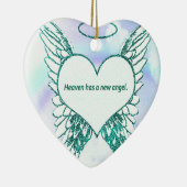 Heaven heeft een nieuwe engel keramisch ornament (Rechts)