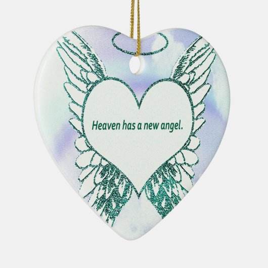 Heaven heeft een nieuwe engel keramisch ornament (Rechts)