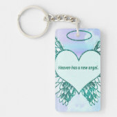 Heaven heeft een nieuwe engel sleutelhanger (Voorkant)