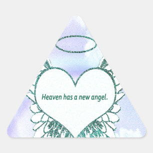 Heaven heeft een nieuwe engel sticker