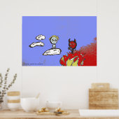 Heaven & Hell Poster (Keuken)