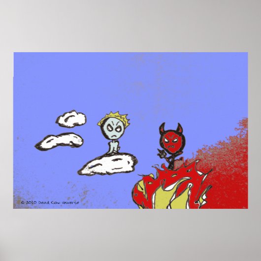 Heaven & Hell Poster (Voorkant)
