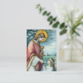 Heaven in Our Soul Prayer Cards Visitekaartje (Staand voorkant)