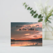 Heaven is een beetje dichterbij briefkaart (Staand voorkant)