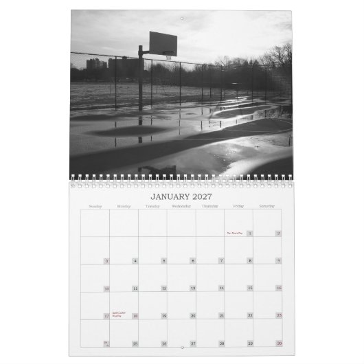 HEAVEN IS EEN PLAYGROUND KALENDER (Jan 2027)
