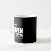 Heaven Is My Home Christian Make Heaven Crowded Je Koffiemok (Voorkant links)