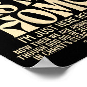 Heaven Is My Home Cross Christian Religious (on Ba Poster (Hoek)