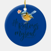 Heaven is My Home I'm Just Here Recruiting Keramisch Ornament (Achterkant)