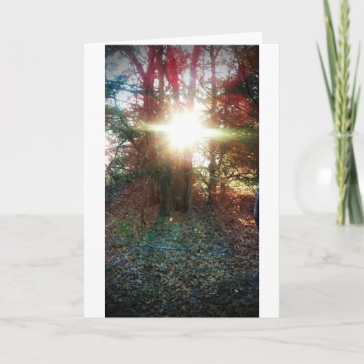 Heaven laat je licht uitschijnen kaart (Voorkant)