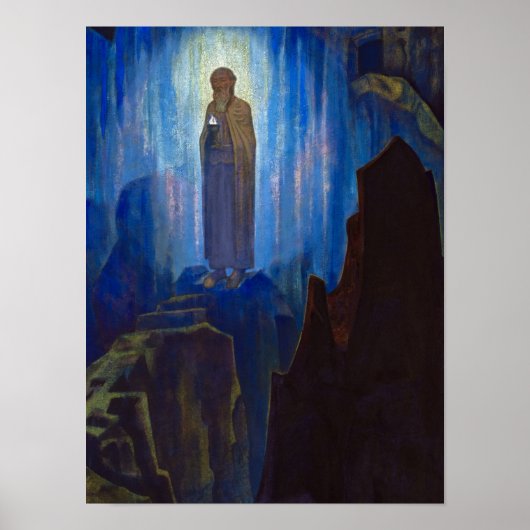 Heaven Light van Nicholas Roerich Poster (Voorkant)