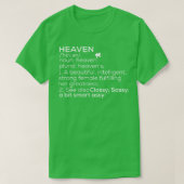 Heaven Name Heaven Definition Heaven Vrouw Name H T-shirt (Design voorkant)