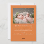 Heaven & Natuur Sing Woodland Animals Cream 2Foto Feestdagenkaart (Achterkant)