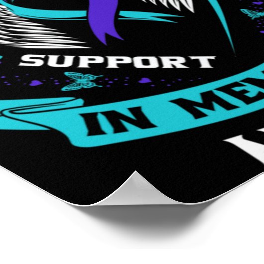 Heaven Needed A Hero God Cked My Papa Suicide Aw Poster (Hoek)