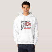 Heaven Needs a Hero Brain Cancer Brother Hoodie (Voorkant volledig)