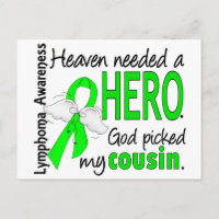 Heaven Needs a Hero Cousin Lymphoma