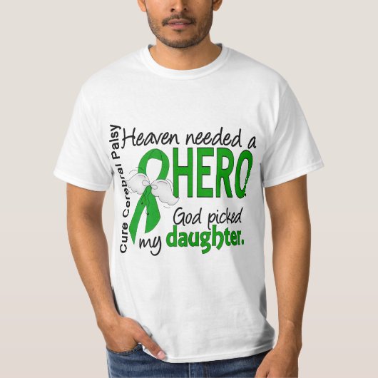 Heaven Needs a Hero CP Daughter T-shirt (Voorkant)