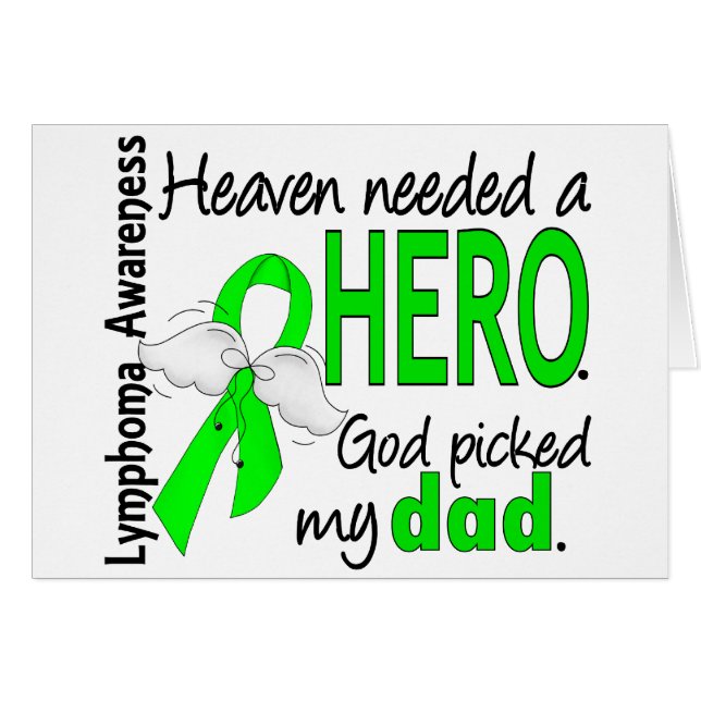 Heaven Needs a Hero Dad Lymphoma (Voorkant Horizontaal)