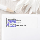 Heaven Needs Hero Prostate Cancer Husband Etiket (Insitu)