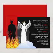 Heaven of Hell Housewarming Party Kaart (Voorkant / Achterkant)