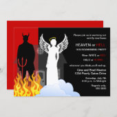 Heaven of Hell Housewarming Party Kaart (Voorkant / Achterkant)