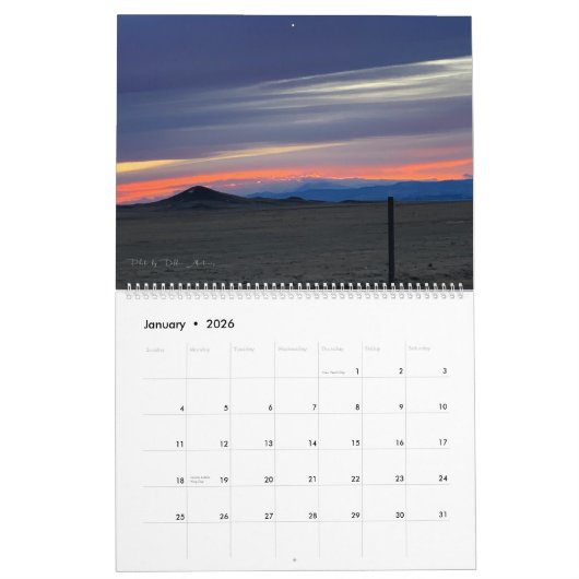 Heaven on Earth Calendar Kalender (Jan 2026)