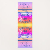 Heaven on Earth Honey Bee Inspirerend Yogamat (Voorkant)