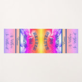 Heaven on Earth Honey Bee Inspirerend Yogamat (Voorkant (horizontaal))