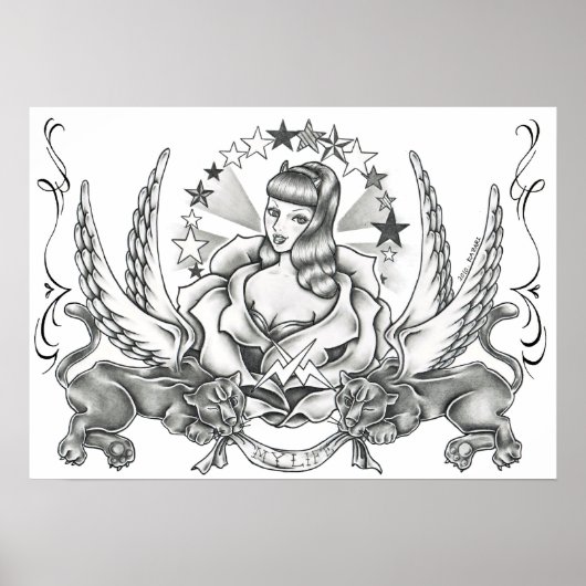 HEAVEN POSTER (Voorkant)