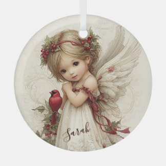 Heaven’s Touch Among the Berries Glas Ornament