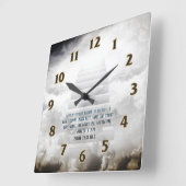 Heaven Scripting Vierkante Klok (Hoek)