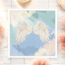 Heaven Send Angel Wings Baby shower Servet