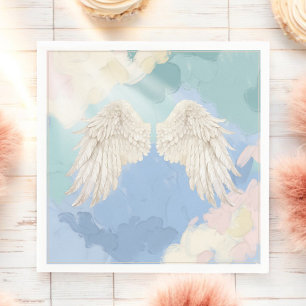 Heaven Send Angel Wings Baby shower Servet