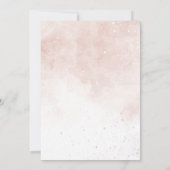 Heaven Send Baby shower Pink Kaart (Achterkant)