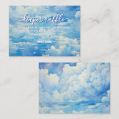 Heaven Send Blue Sky Luier Raffle Informatiekaartje (Voorkant / Achterkant)