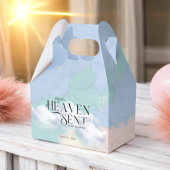 Heaven Send Elegant Pastel Baby shower Bedankdoosjes