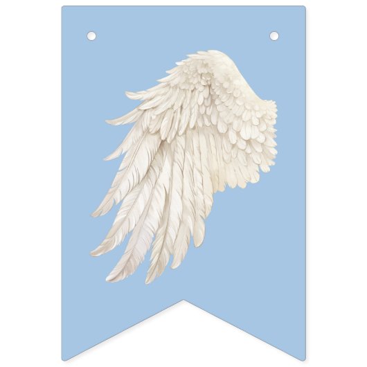 Heaven Send Elegant Pastel Baby shower Vlaggetjes (Eerste vlag)