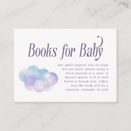 Heaven Send Girl Baby shower Boek Aanvraag Informatiekaartje