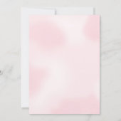 Heaven Send Pink Beer Baby shower Kaart (Achterkant)