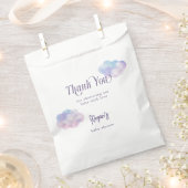 Heaven Send Theme Girl Baby shower Bedankzakje (Geknipt)