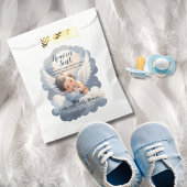 Heaven Sent Angel Baby in Clouds Baby shower Bedankzakje